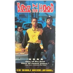 Vintage 1991/1992 Boyz N The Hood Movie VHS Tape Ice Cube Cuba Gooding Jr